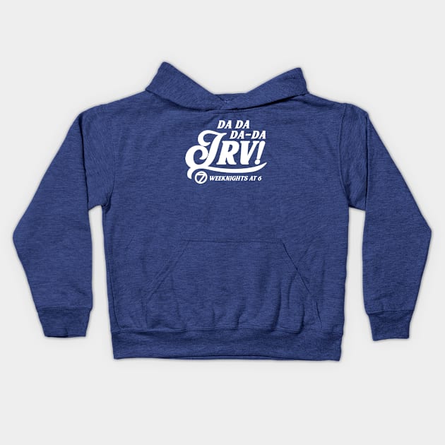 Irv Weinstein Buffalo News Anchor Channel 7 Kids Hoodie by Carl Cordes